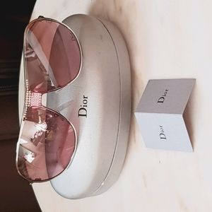 COPY - Dior Swarovski Crystal Pink Aviators
